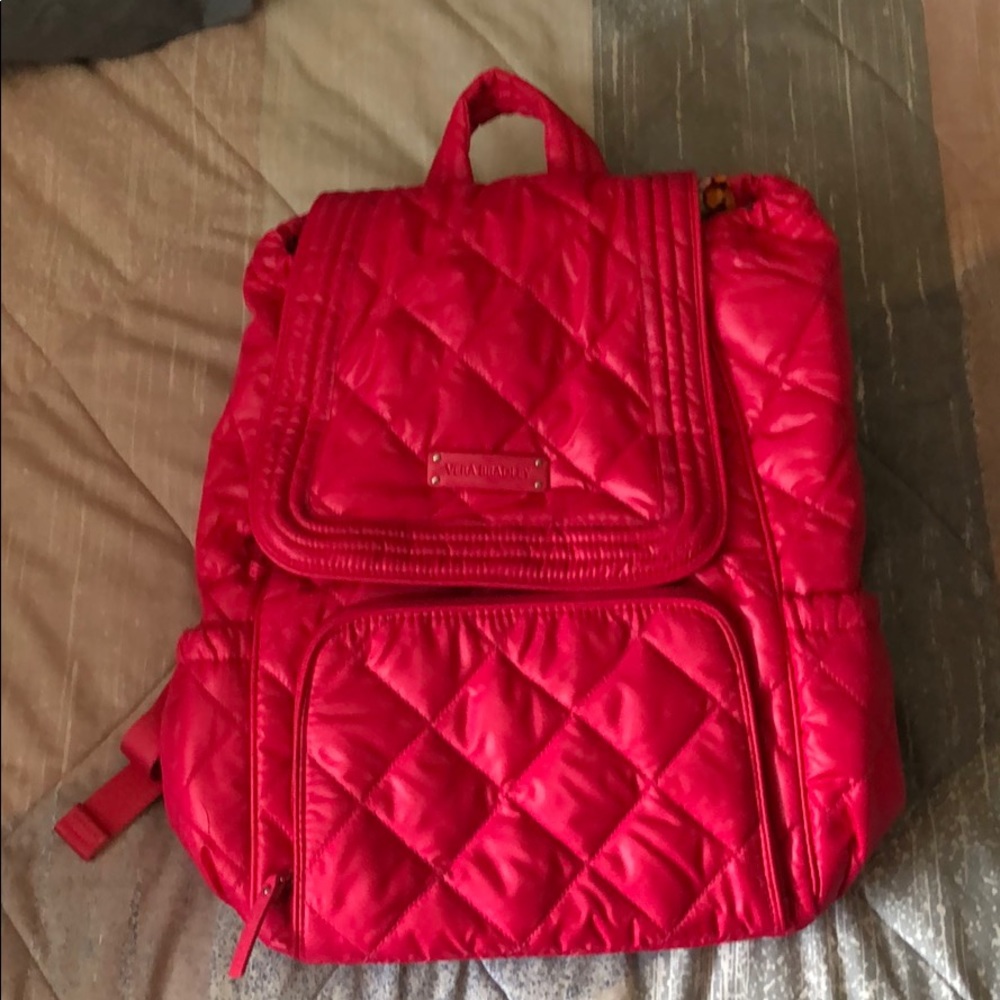 Vera Bradley Bright Pink Backpack